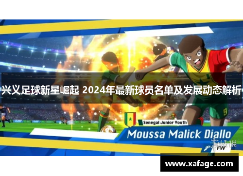 兴义足球新星崛起 2024年最新球员名单及发展动态解析